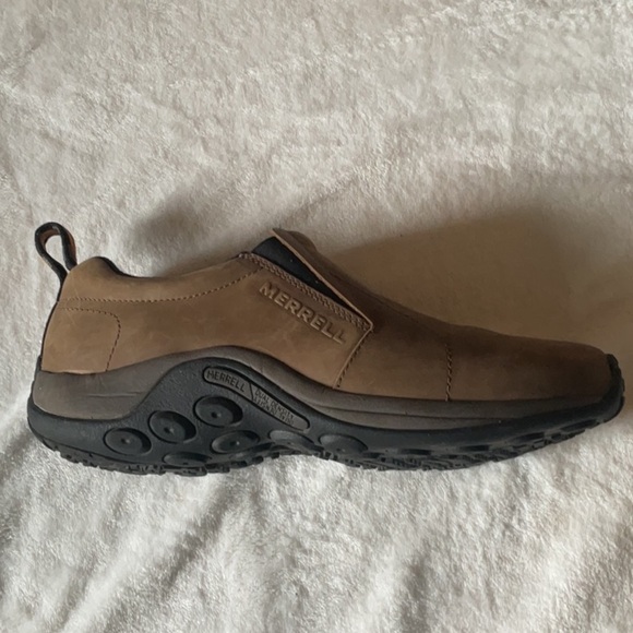 Merrell Brown Loafers Slip-Ons - Picture 3 of 6